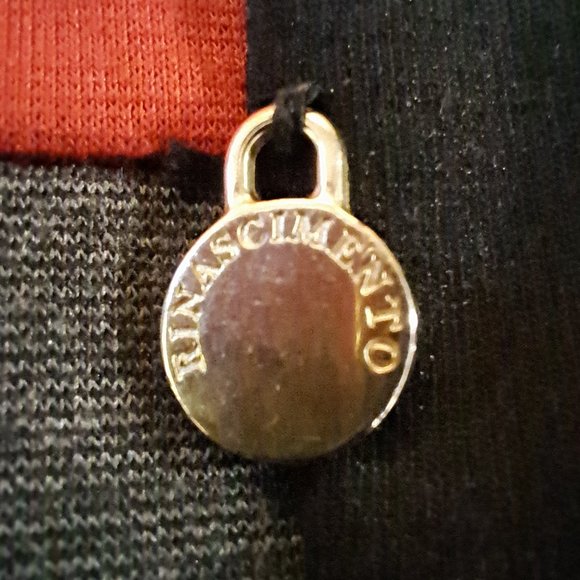 RINASCIMENTO MADE IN ITALY dress Sz L SHEATH bodycon-ish FORMAL STUNNING COND. ! - Picture 5 of 11